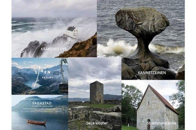 Smastranda Fjord Lodge Aheim Экстерьер фото