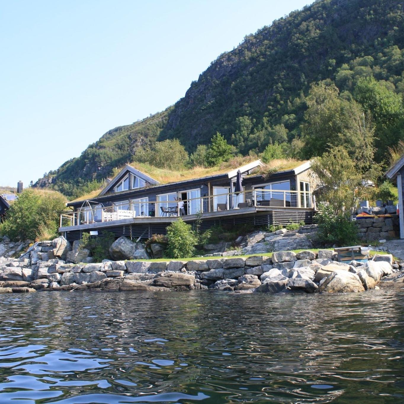 Smastranda Fjord Lodge Aheim Экстерьер фото